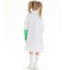 Kids Girls Crazy Science Laboratory Scientist Jacket Gloves Dress Set Children Halloween Cosplay Costumes Role Play Outfit