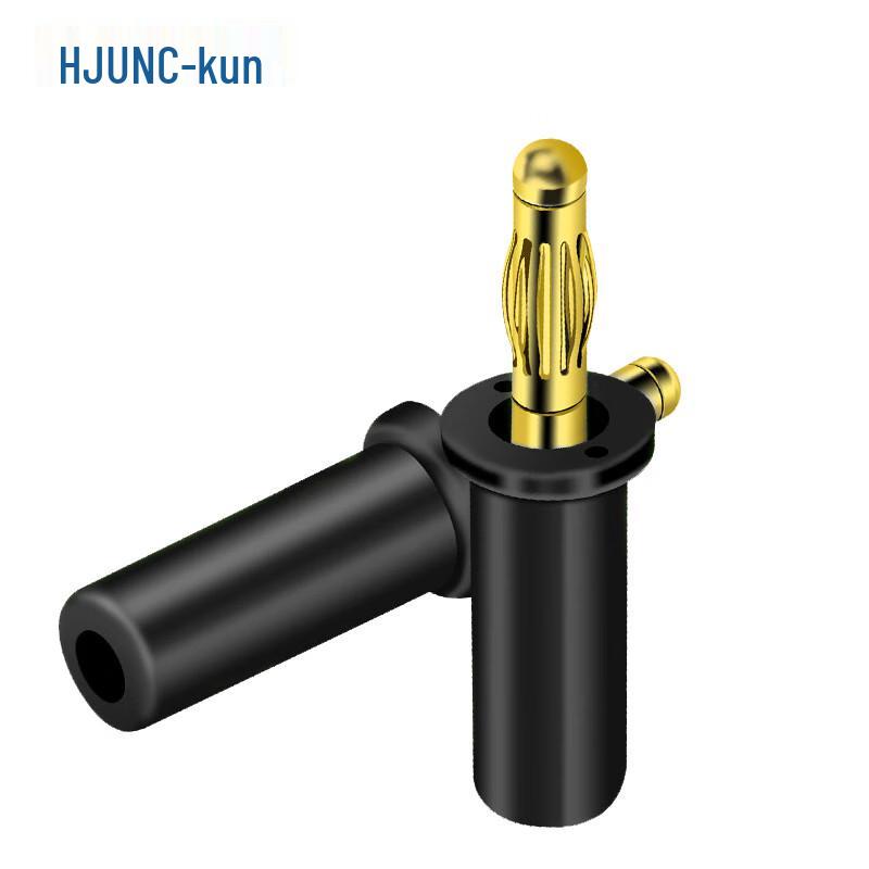 Huijun 4mm Gold-Plated Brass Banana Plug Connector