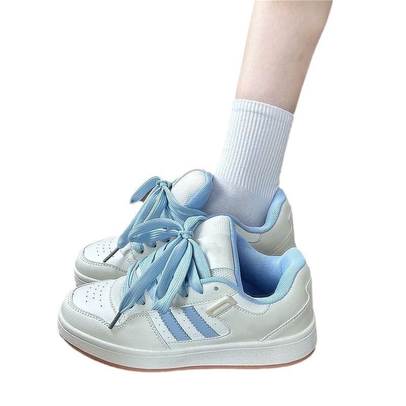 High-value thick-soled trendy sports board shoes, women's trendy new student versatile casual fat bread shoes