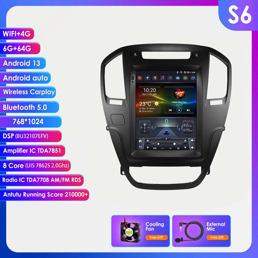 Hizpo 9.7 Inch Android Carplay Auto Car Radio 2Din For Opel Insignia Buick Regal 2009-2013 Multimedia Player Stereo Head Unit 2Din Stereo Autoradio N
