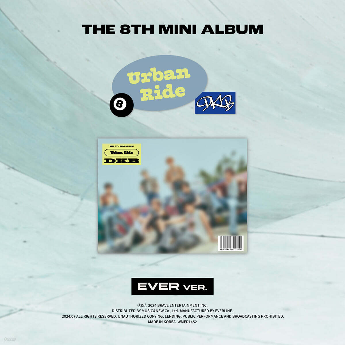 

DKB - 8th Mini Album: Urban Ride [EVER ver.]