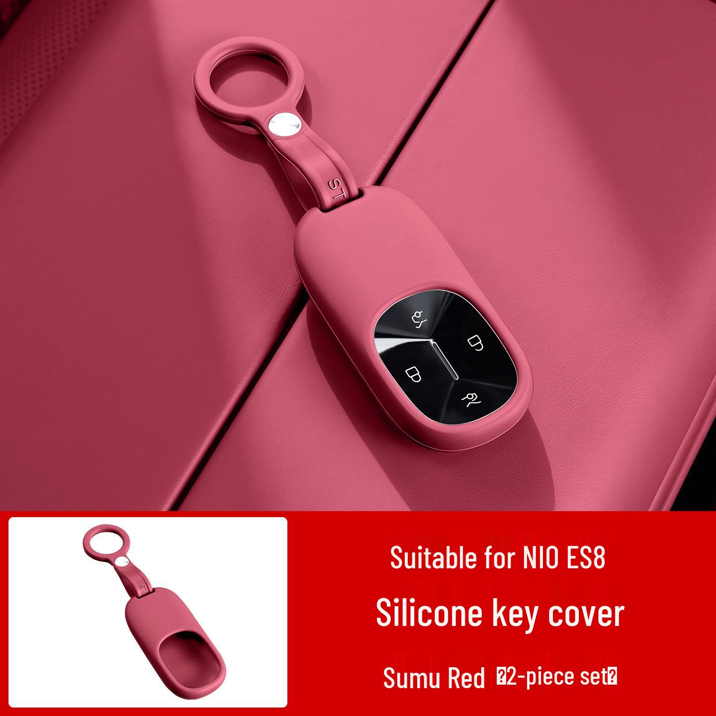 Nio ES8 Car Key Case: Silicone Protective Shell for 26 Models