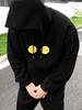 Men'S Hoodie, Casual Streetwear, Lemon Bicycle Graphic Print, Pullover Sweatshirt, Loose Fit Blend, Autumn Winter Outdoor Daily Wear, Drawstring Hood
