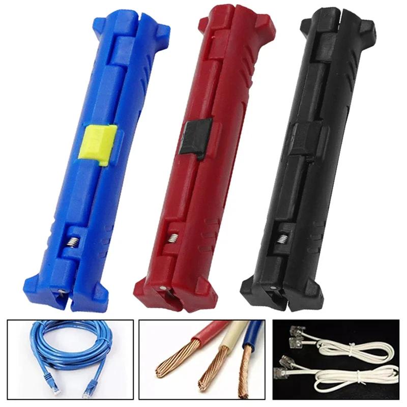 Portable Mini Wire Stripper Function Pen Wire and Cable Pen Cutter Rotary Coaxial Cutter Wire Stripper Plier Tool