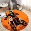 Dynamic Motorcycle Design for Adventure Enthusiasts' Spaces round carpet for home sofa bedroom, gift