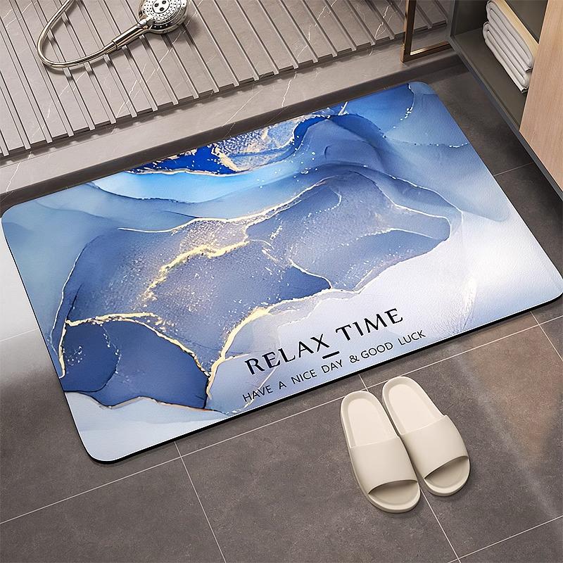 Diatomaceous Earth Non-Slip Bathroom Door Mat