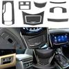 8pcs/set Car Interior Trim Sticker Carbon Fiber Decal Cover Automobile Decoration Accessories Suitable For ATS 2013-2019