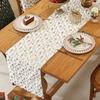 Christmas Tree Pattern Christmas Table Runner Embroidered Cabinet Cover Towel  Dinner Party