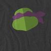 Teenage Mutant Ninja Turtles Unisex Adult Donatello Face T-Shirt