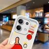 Cartoon Table Tennis TPU Phone Case for Redmi Note 13 12 Pro Plus 5G Note 13 12 11 10 9 Pro 12C 14C 10C 9C A2 A1 Dustproof Cover