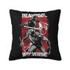 Federe Cuscino Cartoon Eroe Deadpool Personalizzate Federa Cuscino Nordica Federa Cuscino in Velluto