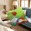 Game DDeltarune TTenna Pillow Covers Cartoon Sofa Decorative Home Doublesided Printing Short Plush Cute Cushion Cover
