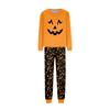 Print Cute Family Set Pajamas, Home Clothes, Family Set Long Sleeve Top Pants Set