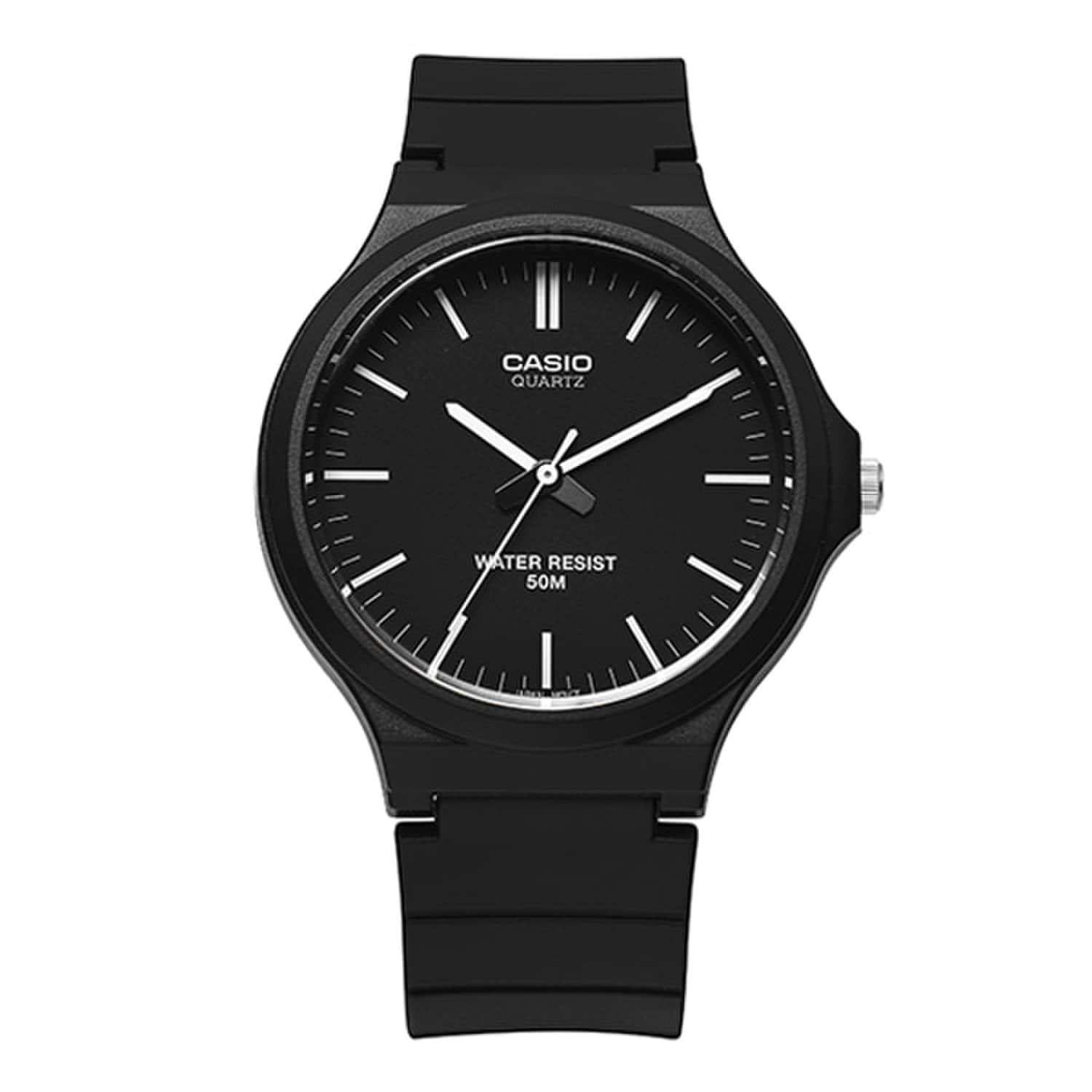 [Casio] MW-240-1EVDF (MW-240-1E) Аналоговые мужские студенческие часы из полиуретана