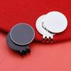 Magnetic Golf Ball Marker 25mm Portable Ball Marker Hat Clip Set Clip-On Golf Ball Marker Outdoor Golf Accessories 5
