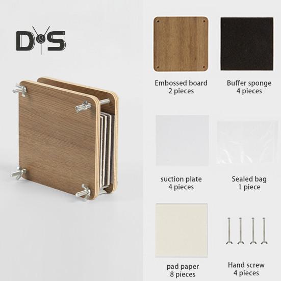 Embosser Flower Press Kit Easy To Use Flower Pressing Collecting Kit DIY Crafts for Preserve Flowers Instantly