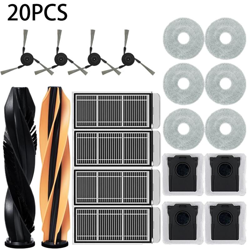 Fit For ( Dreame MOVA V50 Ultra/X50 Ultra/ X50 Master/L50 Pro Ultra/L40S Pro Ultra ) Parts Main Brush Filter Mop Cloth Dust Bag
