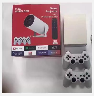 Popular M300MAX Portable Home Projection Game Console 4K Image Quality RK3326H713 Chip Stability