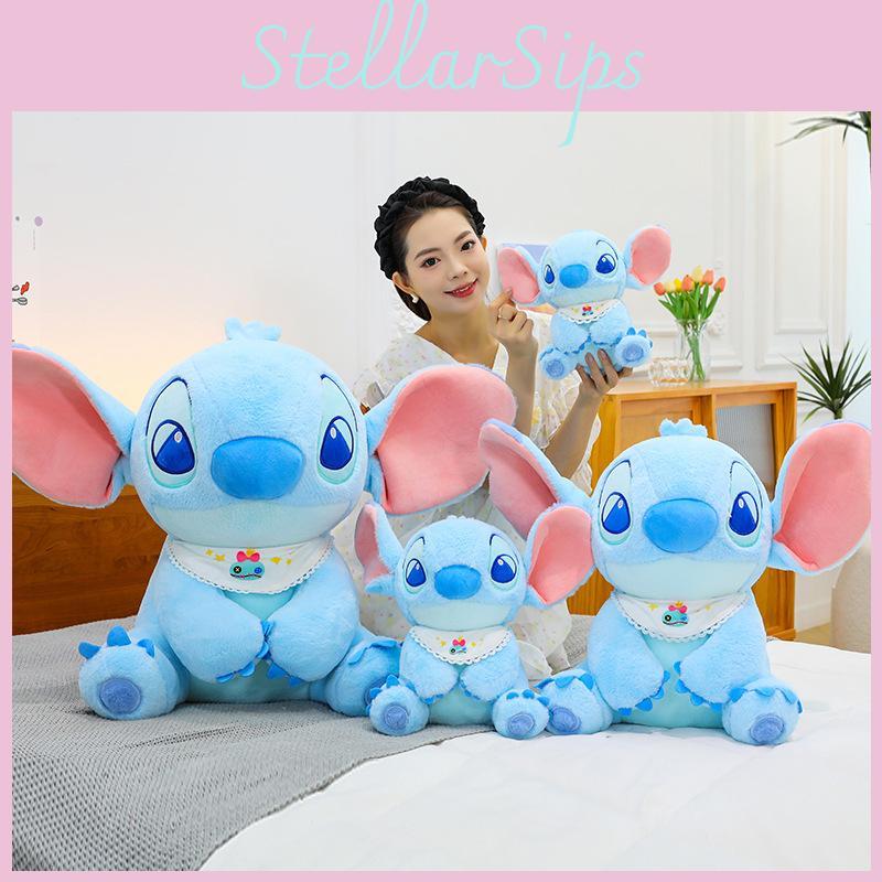 Cute With Scarf Cartoon Plush Doll Pillow For Kids And Decor Collectible