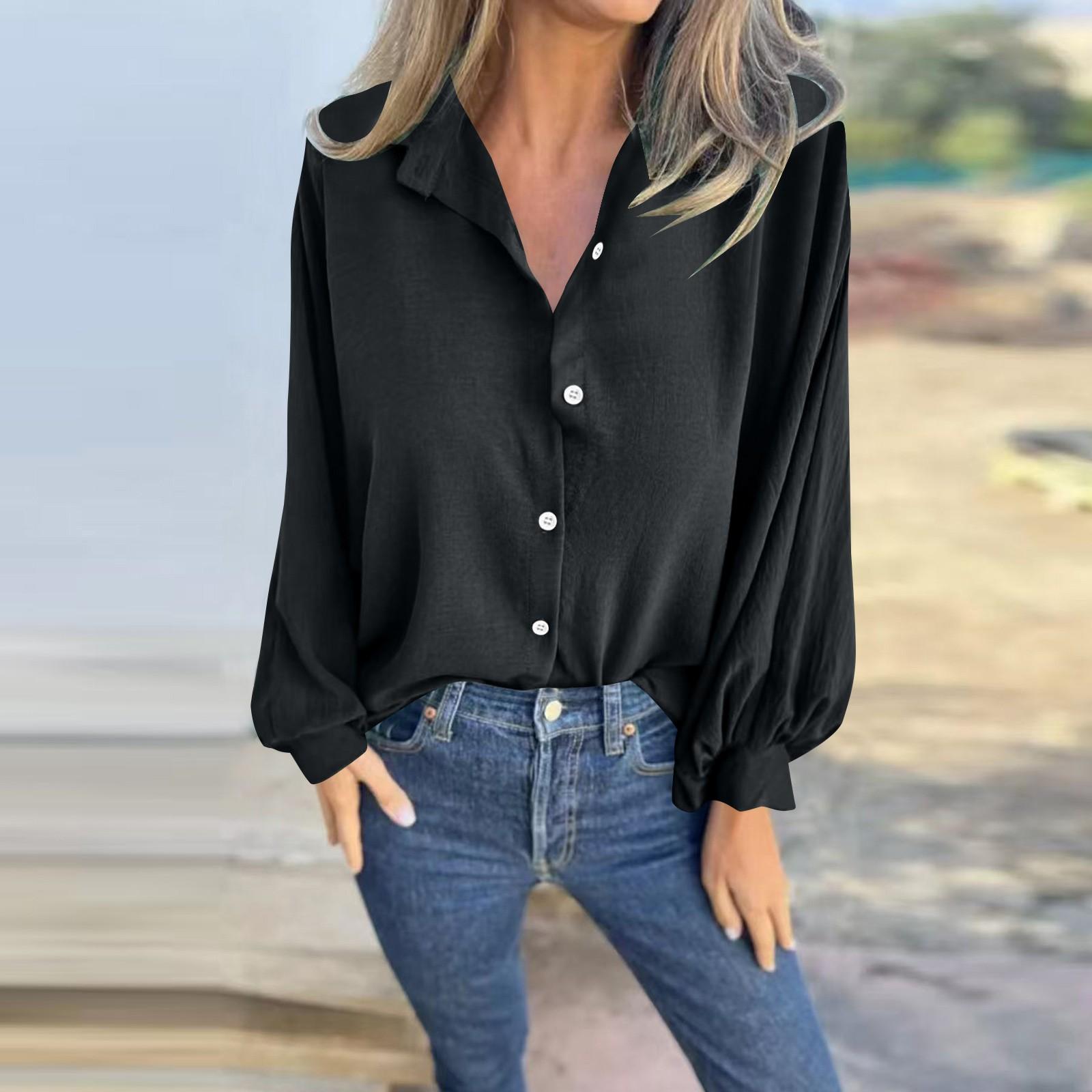 

Женские футболки плиссированные с V-образным вырезом нарядные повседневные блузки с принтом с коротким рукавом летние топы свободного кроя XL чёрный