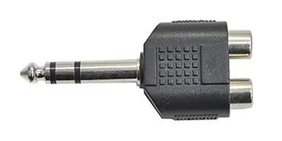 ClassicPro Conversion Plug TRS-2RCA Male/Female