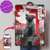 Hachiko Statue With Torii Gate D Texture Metal Poster Customized Wall Art Tin Sign Gift for Mancave Room Decorating Interior