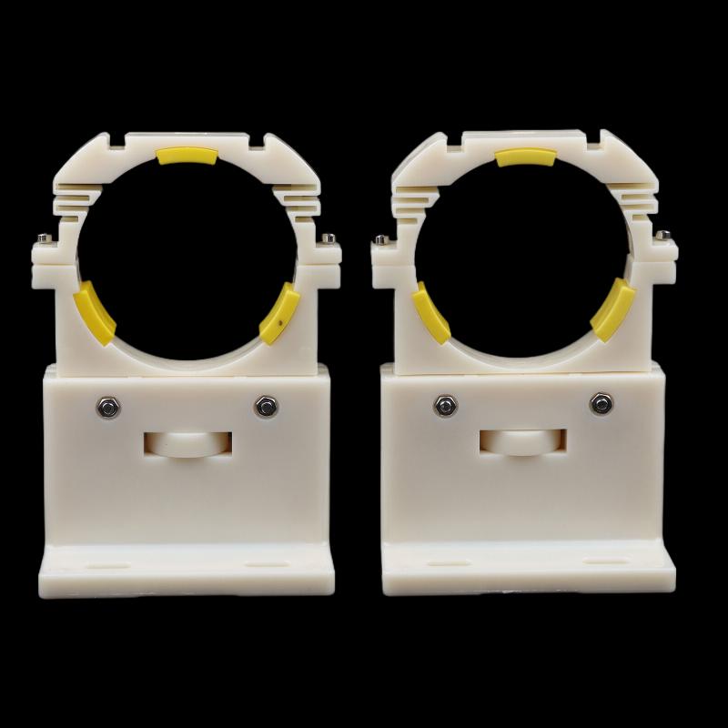 1 Stück Durchmesser 50/80mm Laserrohrhalter Laserrohr-Montagehalterung für 75-180W Lasergravur-Schneidmaschine Flexibler Kunststoff