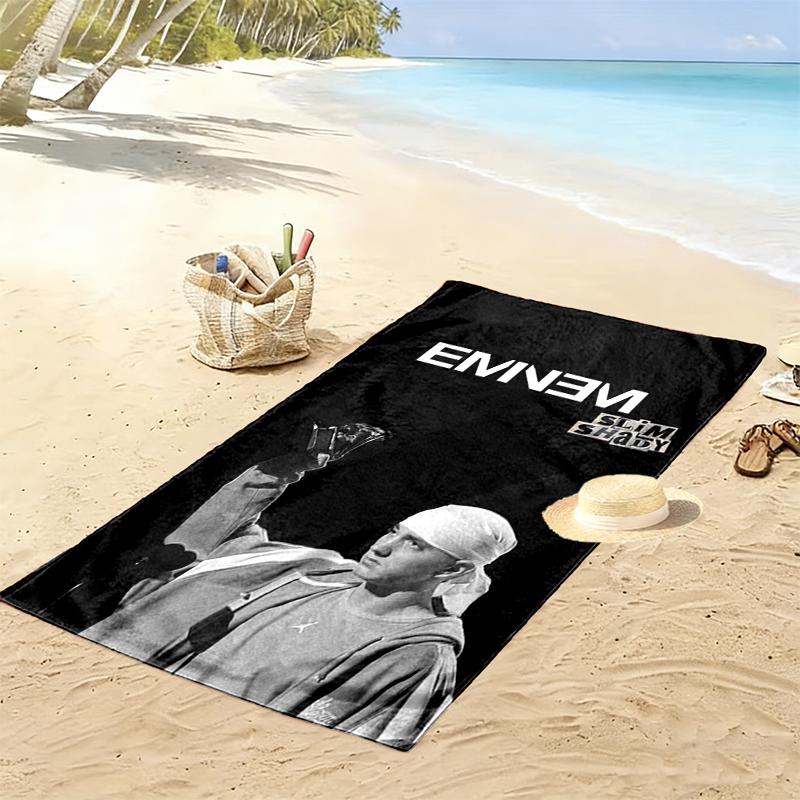 Eminem Beach Towel, Large Soft Quick Dry Towel for Beach Camping Swimming