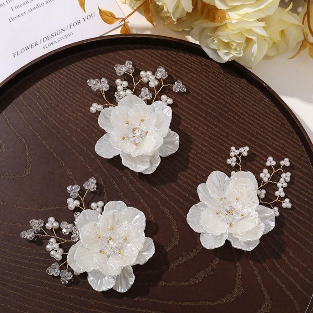 DIY Jewelry Flower Headwear Flowers Shape Headwear Accessories Elegant Floral DIY Jewelry Women