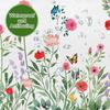 Floral Shower Curtain Waterproof Fabric Flower Plant Shower Curtains For Bathroom Decor Set Home Hotels Machine Washable Spring