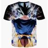 Summer Fashion Dragon Ball Tshirt Summer Short Sleeve Tee Shirt Cartoon T Shirt Fitness Tops