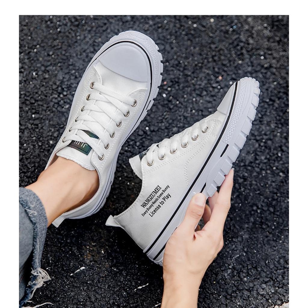 Lightweight Breathable Low-top Board Shoes, Fashion Canvas Shoes Korean Version of The Trend of Hong Kong Style Casual Men's Shoes