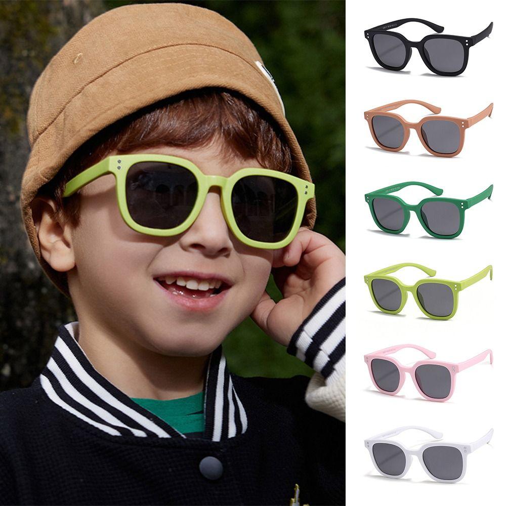 

Пляжные солнцезащитные очки UV400 Shades, модные детские поляризационные солнцезащитные очки для детей, мальчиков и девочек