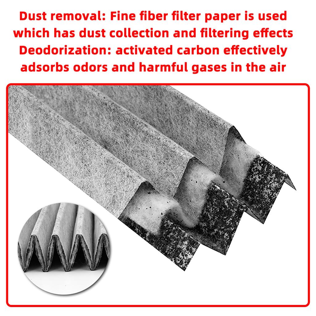 PINMOAP Car Air Conditioning Filter Is Suitable For Toyota Camry Corolla Prius 87139-0E040 87139-26010 87139-YZZ37 97139-0E040 Air Filters 7