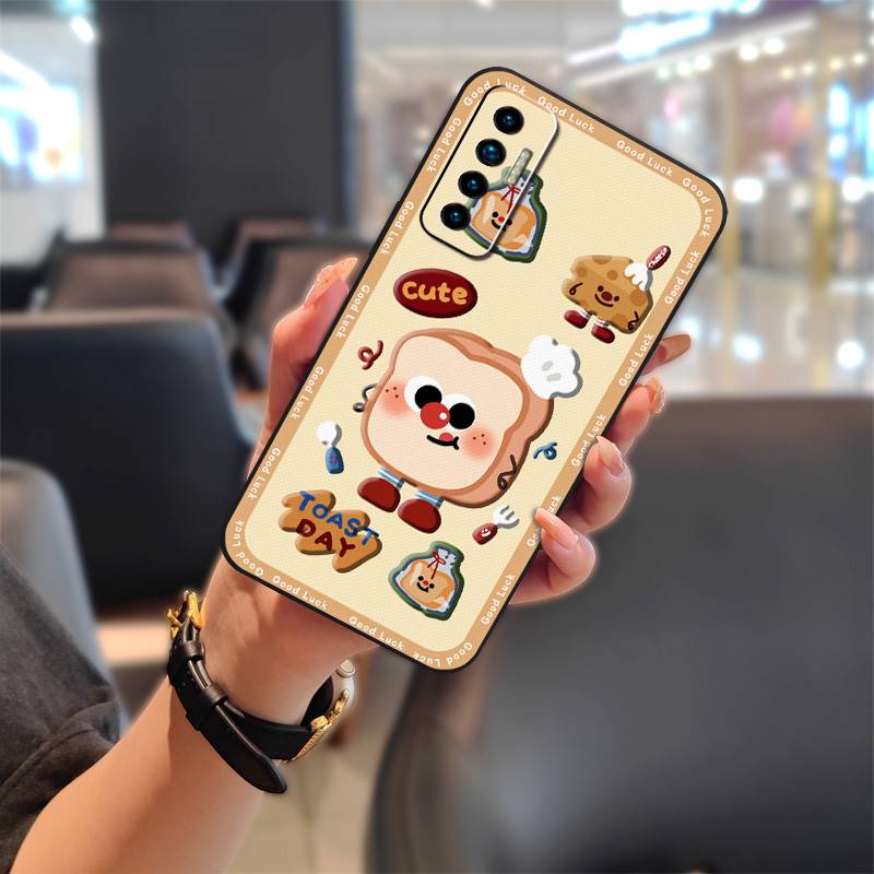 Durable Anti-dust Phone Case For Tecno Camon17P Anti-knock Back Cover Full Wrap Shockproof Waterproof Silicone Cartoon