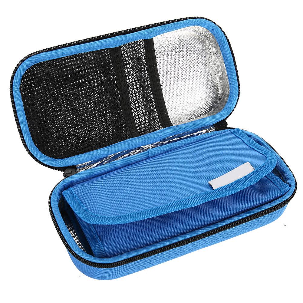 EVA Insulin Pen Case Cooling Protector Bag Pouch Cooler Travel Diabetic Ket Blue