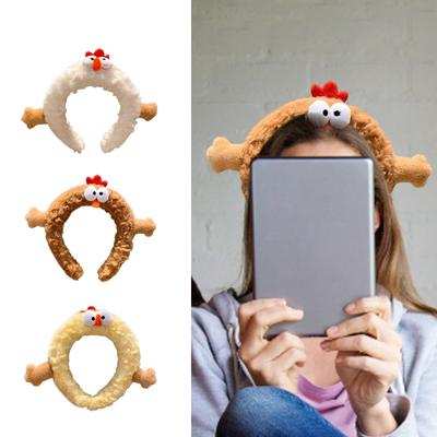 Fascia per Capelli con Fantasia di Pollo Confortevole Durabilità Cerchietto Leggero Copricapo Accessorio di Moda