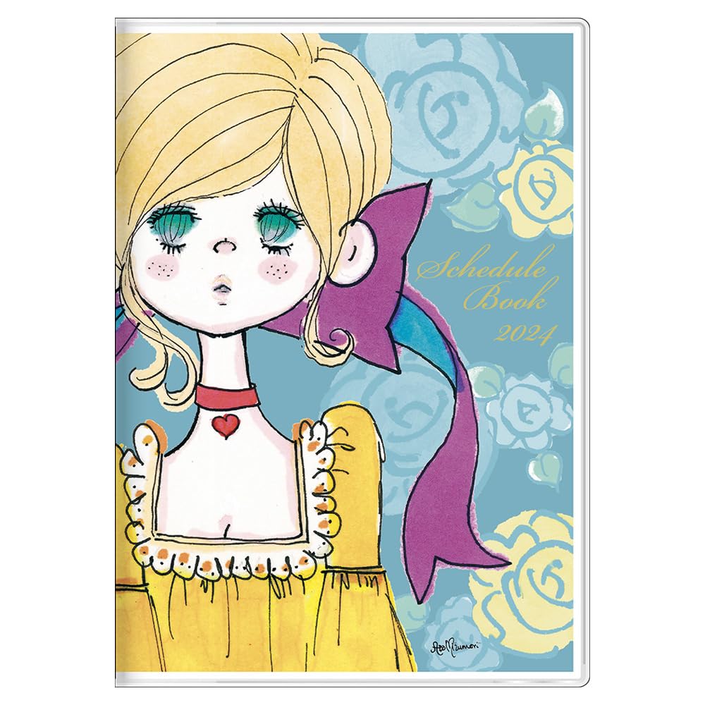 

Ежемесячный планер Sunstar Stationery Ado Mizumori 2024 S2957493, A6, Синий, синий