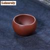 2pc/lot Purple Clay Teacup Aesthetic Tea Bowl Cute Cup Tea-tasting Smelling Cup Chazhan Master Cups Household Teaware Gift 55ml