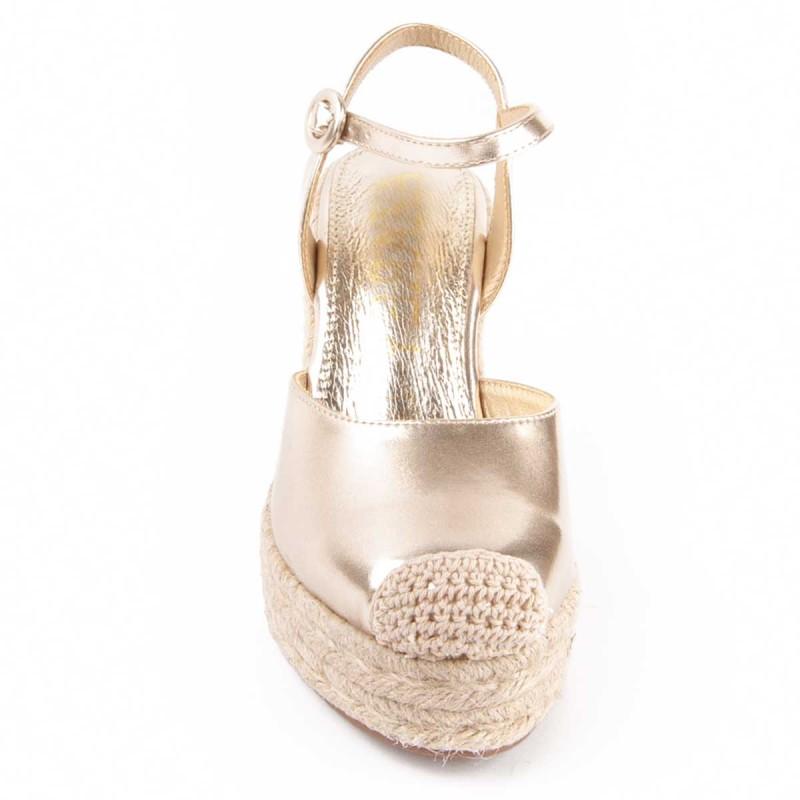 Alpargata De Cuña Para Mujer. Montevita Balenci 102902