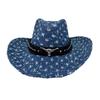 American Retro Old Western Cowboy Hat Can Be Worn In All Seasons Outdoor Travel Jazz Hat Men'S And Women'S Versatile Top Hat
