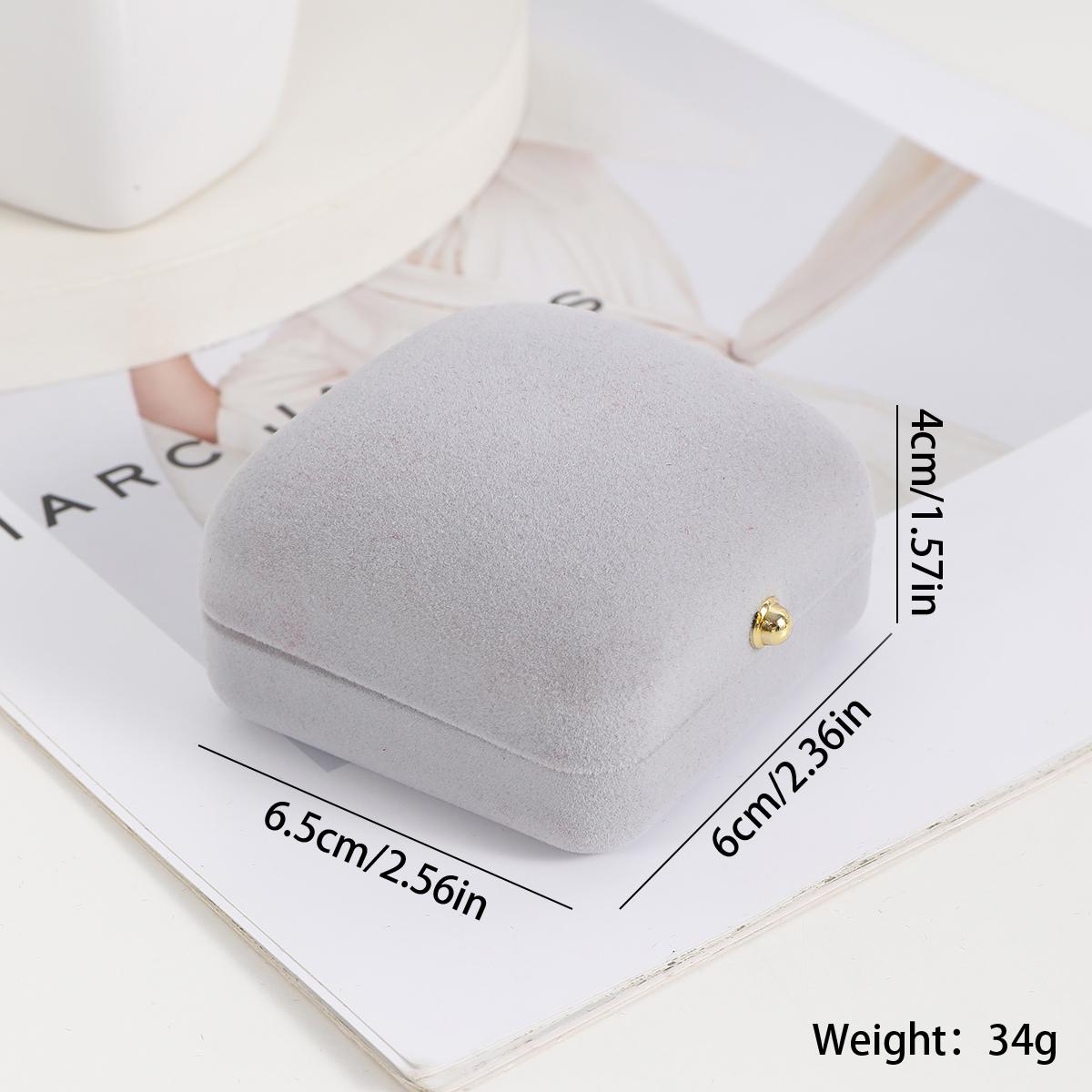 

Коробка для хранения сережек-гвоздиков, подвесные серьги, органайзер, чехол, бархатное маленькое ожерелье, витрина для ювелирных изделий, подарочная упаковка, коробки серый