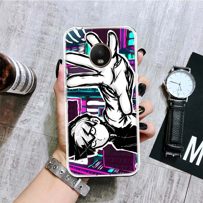 Mob Psycho 100 Anime Phone Case For Motorola Moto G9 G8 G7 G6 G5 E6 E5 E4 Plus Play Power One Action Macro Coque Cover Capa