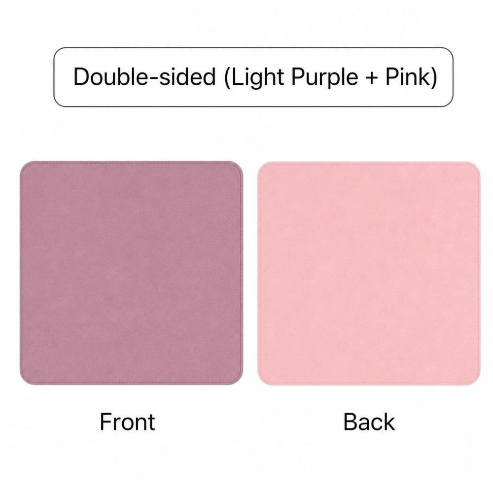 Front and Back Color Matching Leather Mouse Pad Writing Mat Laptop Table Mat  Home
