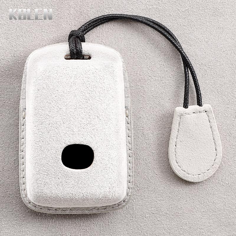 

Leather Car Remote Key Case Cover Shell Fob For Mazda 3 Alexa Cx30 Cx-30 Cx-5 Cx5 Cx3 Cx-3 Cx8 Cx-8 Cx9 Cx-9 Accessories Keyless