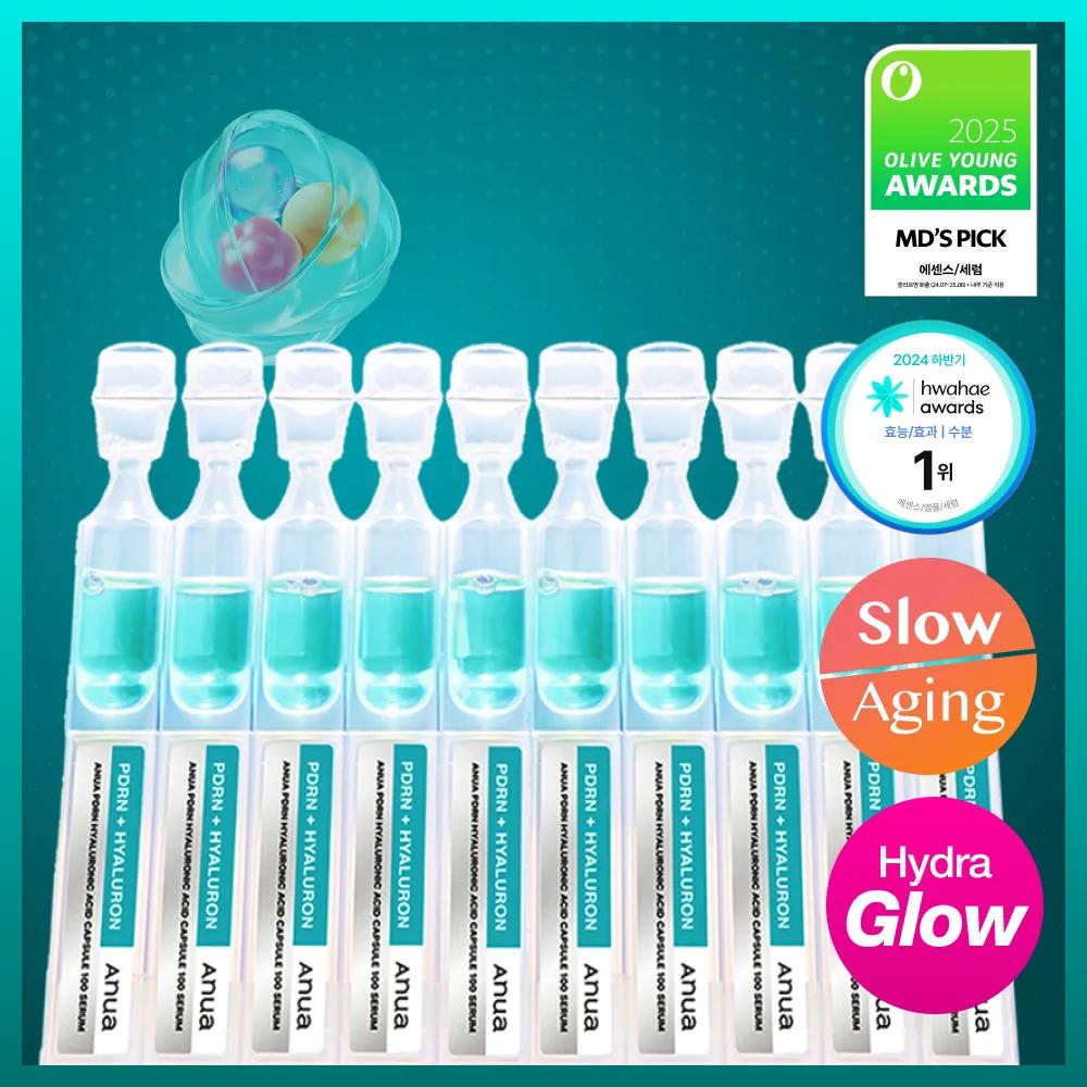 Сыворотка Anua PDRN Hyaluronic Capsule 100 (1мл*10шт.)