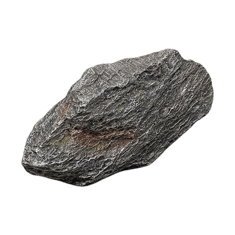 Lightweight Landscape Rocks PU Foam Fake Rocks Decorative Faux Stone Realistic Natural Texture,Easy to Install