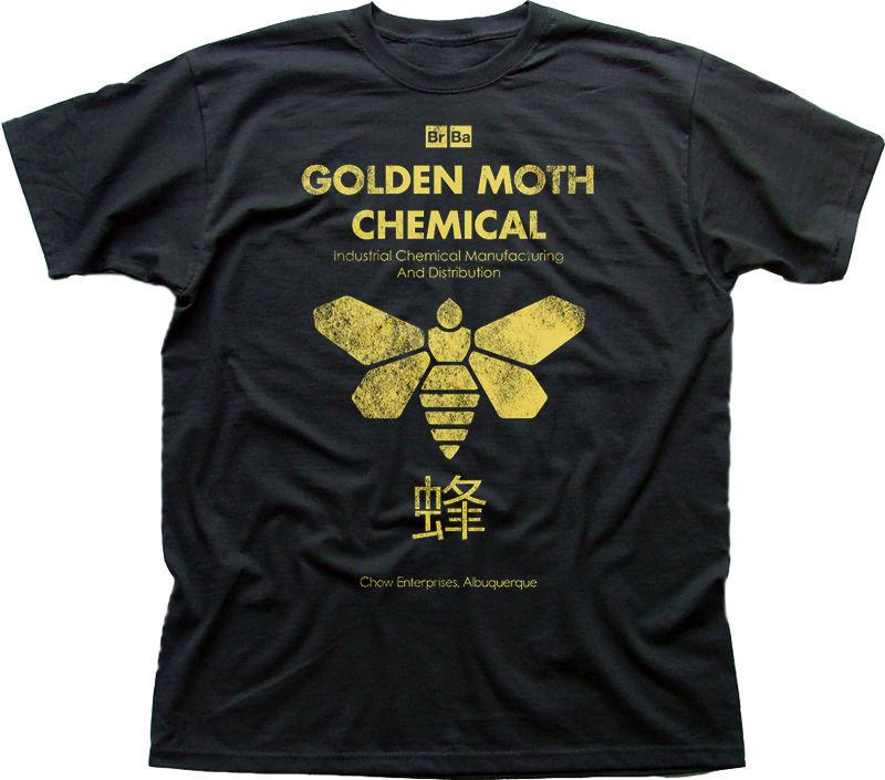 Breaking Bad Golden Moth Chemicals HEISENBERG t-shirt 09874 S