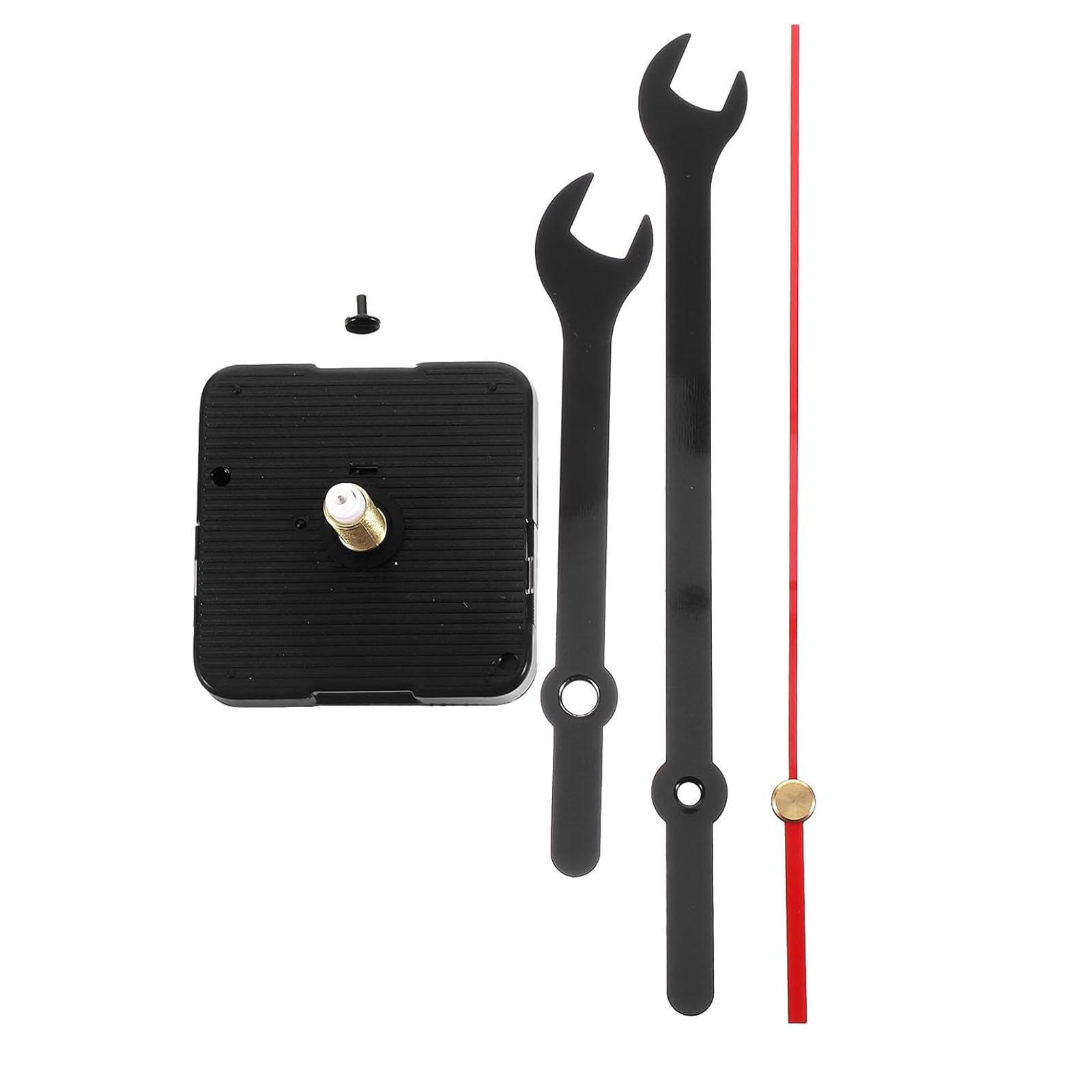 

2PCS Silent Analog Wall Clock DIY Wall Clocks Mechanism Kit Wall Clocks Substitute Parts for Crafting And Repairing чёрный