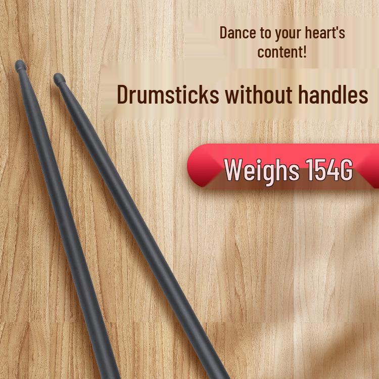 5A Professionelle Leistung Nanomaterial Elektronische Drumsticks - Beschwert für Anfänger & Snare-Übung